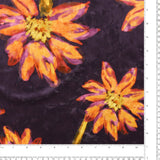 Velours Imprimé - WILLOW - 010 - Mauve