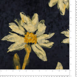 Velours Imprimé - WILLOW - 012 - Marine