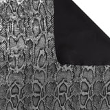 Metallic Fabric - ANIMAL INSTINCT - 001 - Silver
