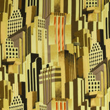 Printed Rayon Poplin - KATIE - 005 - Gold