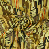 Printed Rayon Poplin - KATIE - 005 - Gold