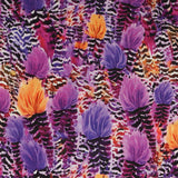 Popeline de Rayonne Imprimé - KATIE - 006 - Violet