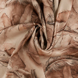 Satin Imprimé Métallisé - ANJOLIE - 001 - Champagne
