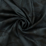 Satin Imprimé Métallisé - ANJOLIE - 002 - Charbon