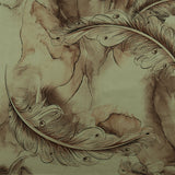 Satin Foil Print - ANJOLIE - 003 - Sage