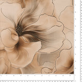 Satin Foil Print - ANJOLIE - 004 - Champagne