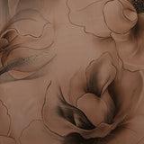 Satin Foil Print - ANJOLIE - 006 - Taupe