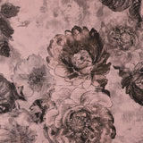 Satin Imprimé Métallisé - ANJOLIE - 008 - Rose