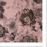 Satin Imprimé Métallisé - ANJOLIE - 008 - Rose