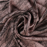 Satin Imprimé Métallisé - ANJOLIE - 010 - Rose