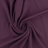 Polyester uni - EMILIA - 004 - Aubergine