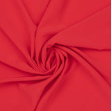 Solid Polyester - SOPHIE - 002 - Deep Red