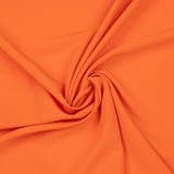 Solid Polyester - SOPHIE - 005 - Tangerine