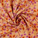 Polyester Print - SOPHIE - 002 - Coral