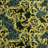 Peachskin Faille Print - NORA - 007 - Grey