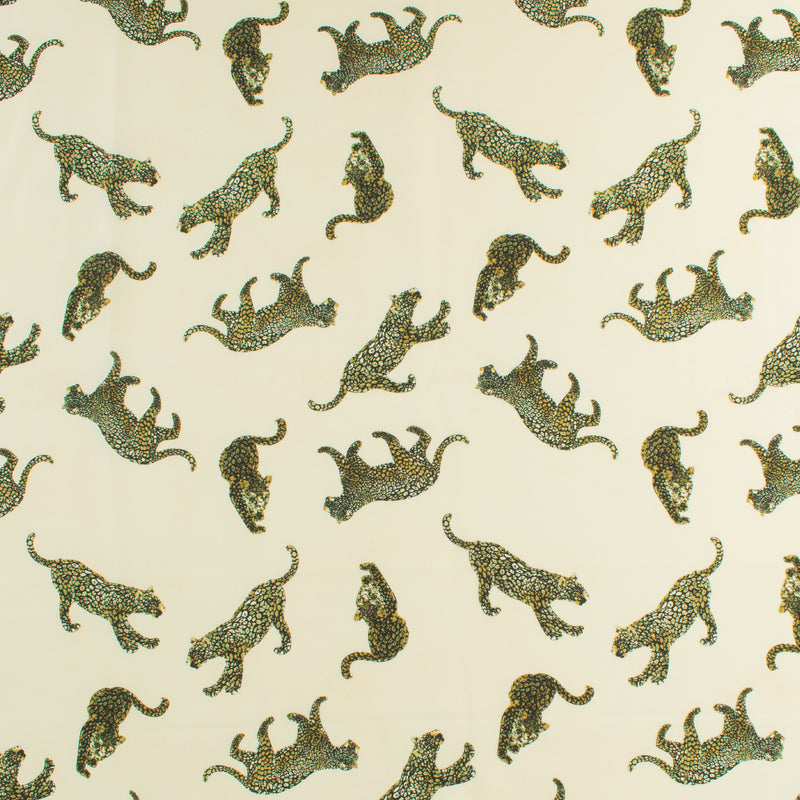 Peachskin Faille Print - NORA - 011 - Ivory