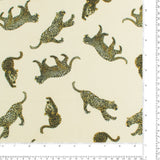 Peachskin Faille Print - NORA - 011 - Ivory