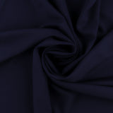 Solid Crepe  - JARVIS - 007 - Navy