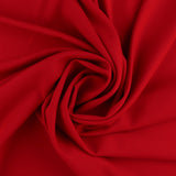 Solid Crepe  - JARVIS - 010 - Dark Red
