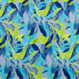 Tricot imprimé - SAGE- 001 - Bleu