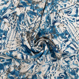 Printed Knit - SAGE - 005 - Denim