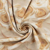 Tricot imprimé - SAGE- 008 - Naturel