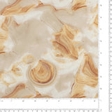 Tricot imprimé - SAGE- 008 - Naturel