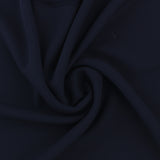 Tissu pour Costume Légèr - DIANA - 018 - Marine Foncé
