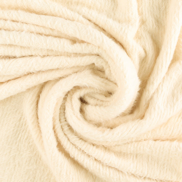 Sweater Knit Solid - DEVONSHIRE - 003 - Ivory