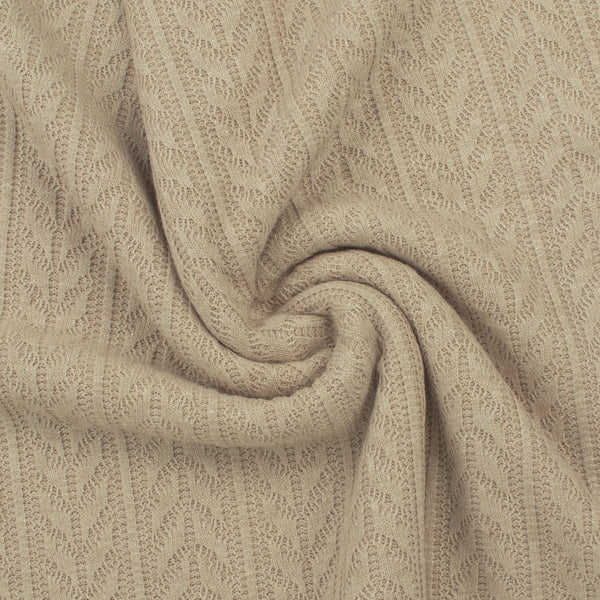 Sweater Knit Solid - VIENNA - 003 - Champagne