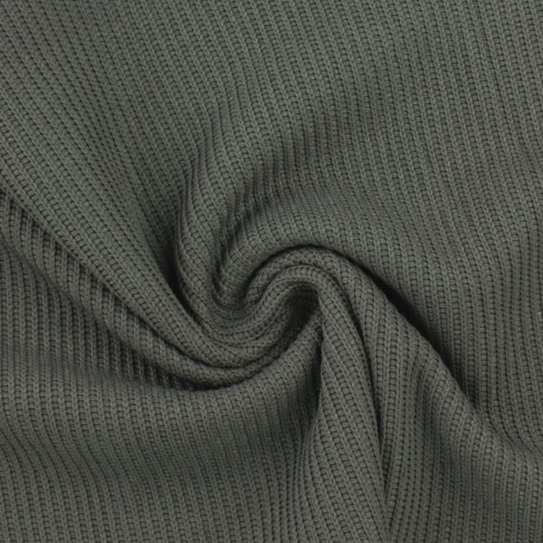 Rib Sweater Knit - MANCHESTER - 004 - Slate