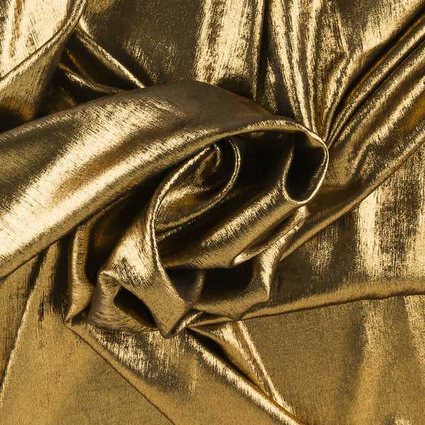 Tissu métallisé - SOIRÉE - 002 - Doré