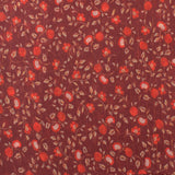 Chiffon avec Imprimé métallique - CANNES - 005 - Calicot - Vin Profond