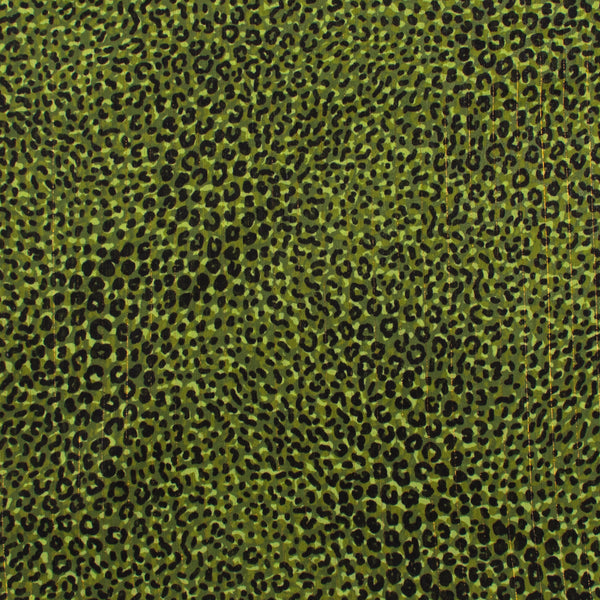 Chiffon with Metallic Print - CANNES - 008 - Skin - Green