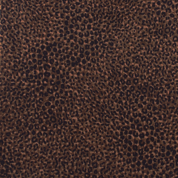 Chiffon with Metallic Print - CANNES - 009 - Skin - Brown