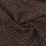 Chiffon avec Imprimé métallique - CANNES - 009 - Peau - Brun