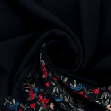 Coating Embroidery - WESTMINSTER - 001 - Black