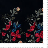 Coating Embroidery - WESTMINSTER - 001 - Black