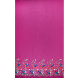 Tissu à manteau brodé - WESTMINSTER - 003 - Magenta