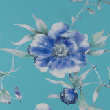 Printed Linen Look - TEXTURA - 002 - Aqua