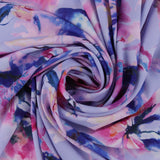 Printed Linen Look - TEXTURA - 003 - Mauve
