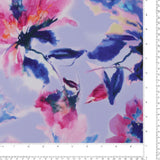 Printed Linen Look - TEXTURA - 003 - Mauve
