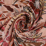 Printed Linen Look - TEXTURA - 007 - Dusty Rose