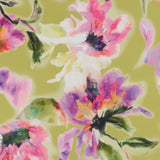 Printed Linen Look - TEXTURA - 008 - Sage