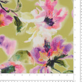 Printed Linen Look - TEXTURA - 008 - Sage