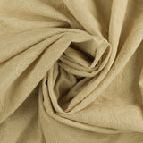 Embroidered Poly Blend - IN BLOOM - 001 - Natural