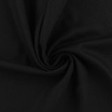 Mix of rayon and Linen Solid - BARBADOS - 008 - Black