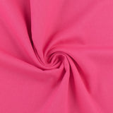 Mix of rayon and Linen Solid - BARBADOS - 010 - Hot Pink