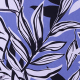 Mix of printed rayon and Linen  - BARBADOS - 005 - Blue