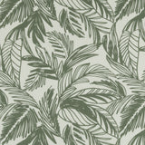Mix of printed rayon and Linen  - BARBADOS - 018 - Sage
